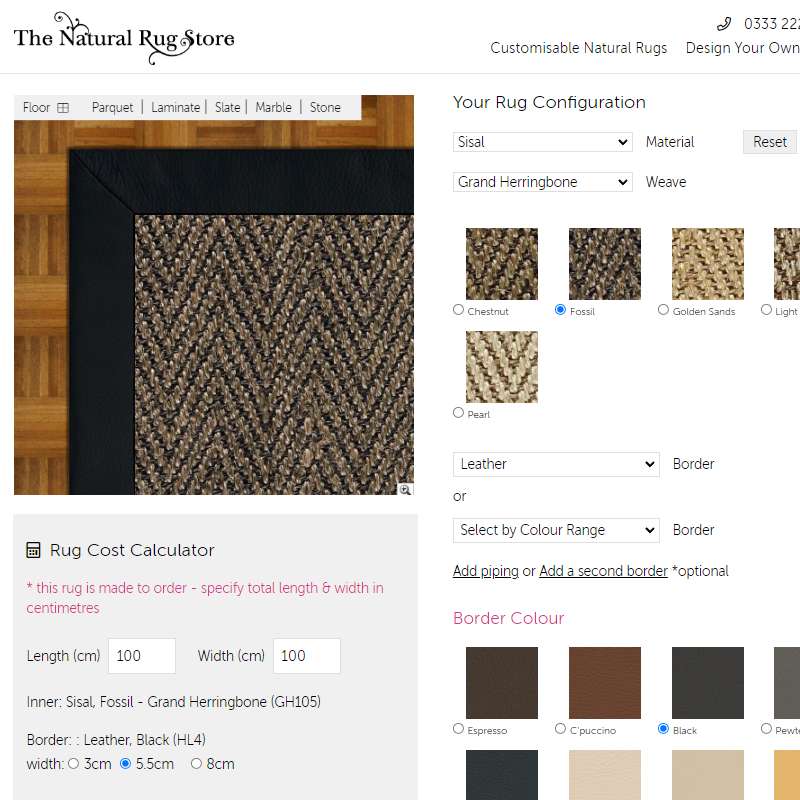 Design your own sisal rug