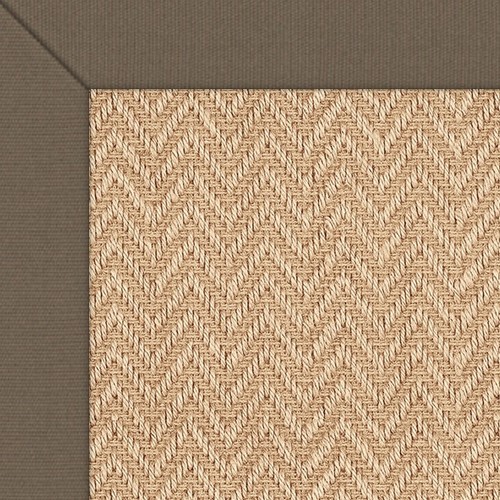 Jute Rug - Chevron Natural