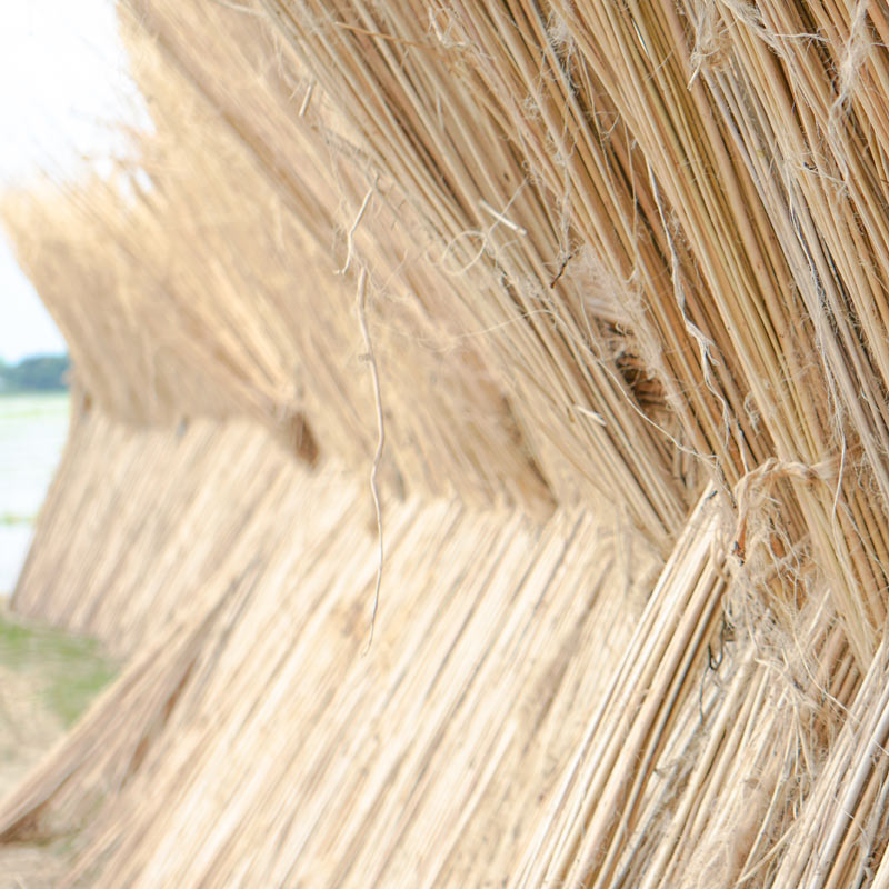 Jute rug fibre