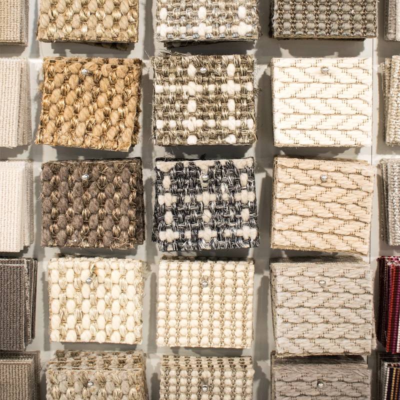 Carpet samples store